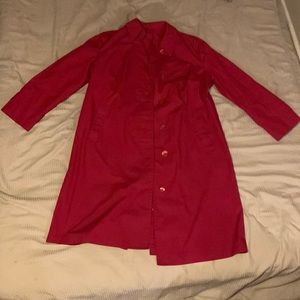 Vintage London Fog Jacket Red Size 12 Reg